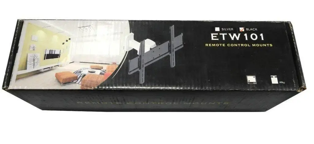 Кронштейн утримувач для телевізора ETW-101 діагоналлю 14 - 32" / Універсальний настінний тримач до 40 кг - Зображення 5