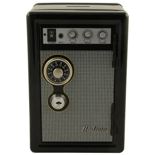 Скарбничка Металевий Сейф Metal Safe Radio Радіо - Зображення 7