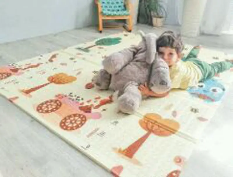 Дитячий розвиваючий двосторонній термо килимок 180*150 - Зображення 5