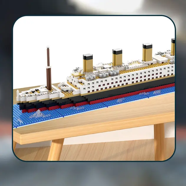 Конструктор корабель Titanic (1878 деталей) - Зображення 7