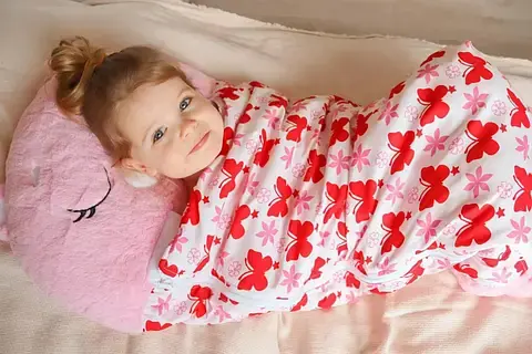 Собачка Дитячий спальний мішок на блискавці 3 в 1 іграшка подушка спальник та вбудована подушка - Зображення 7