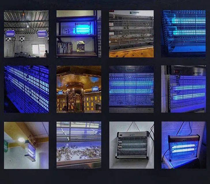 Знищувач комах пастка електрична Lemanso для комах на 70 м² - Зображення 4