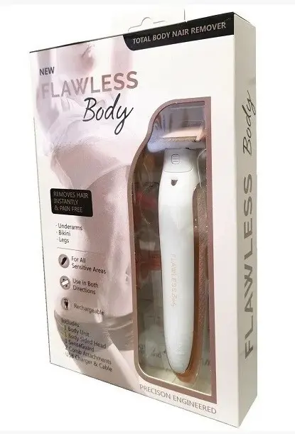 Електробритва для видалення волосся з тіла New Flawless Body - Зображення 2