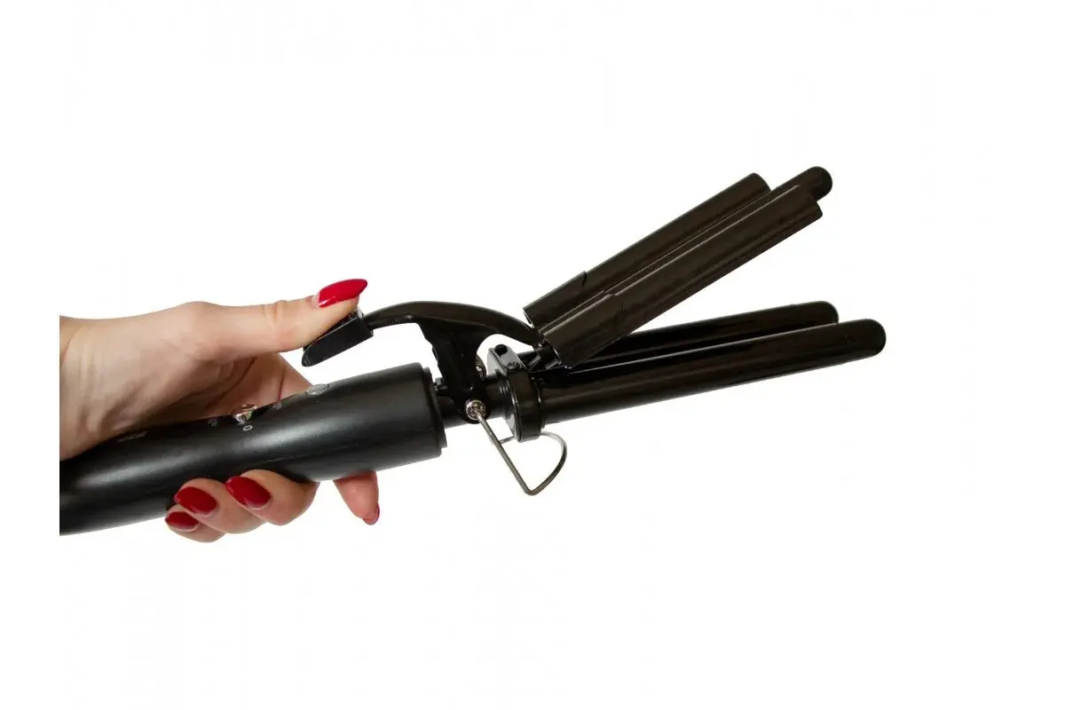 Потрійна плойка для волосся PRO MOZER MZ-6621 - Зображення 2