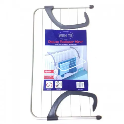 Сушарка для одягу на батарею 5534 см знімна Fold Clothes Shelf зелена - Зображення 2