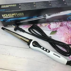 Професійна конусна плойка для локонів Gemei GM-403