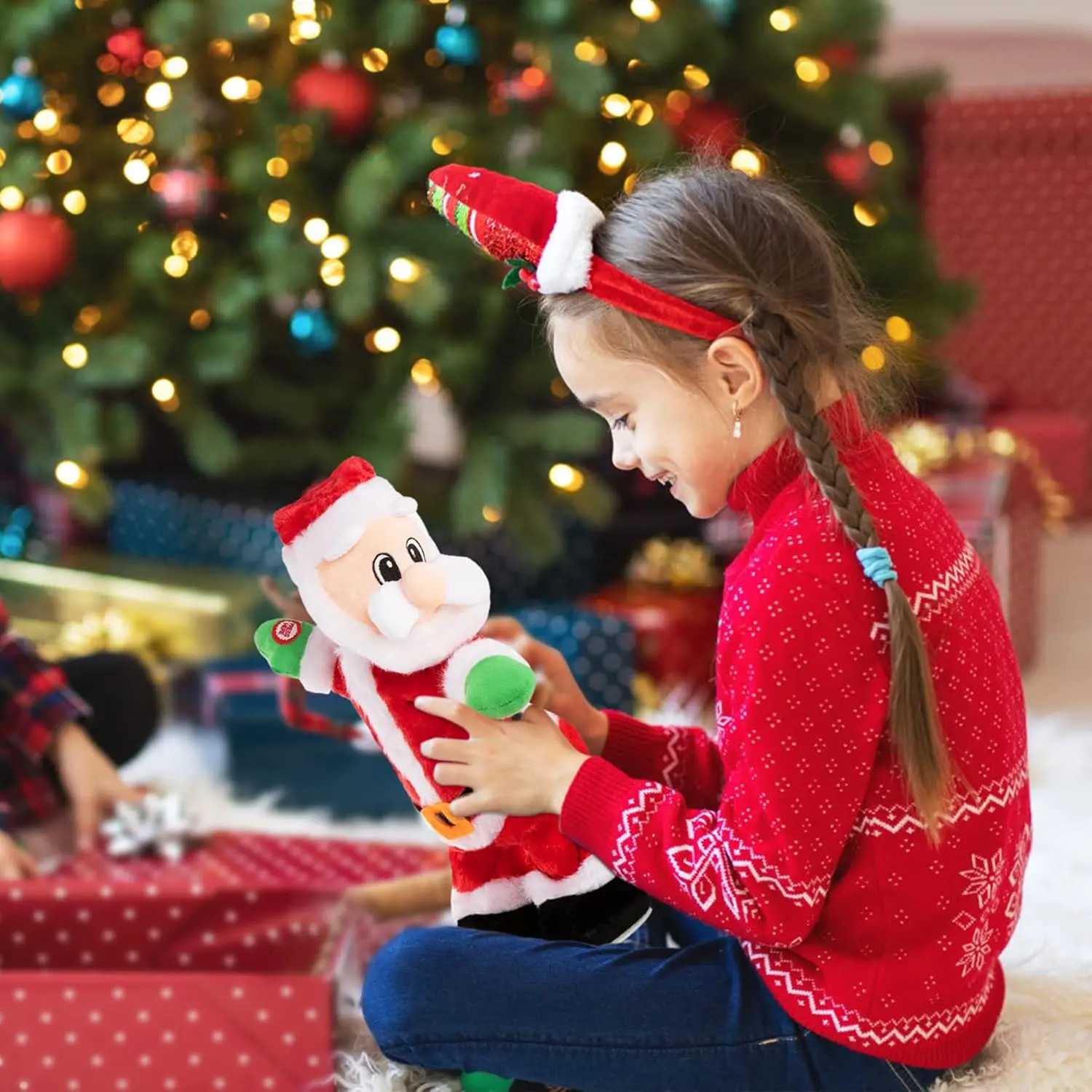 Музична іграшка "Санта Клаус, що танцює" - Зображення 5