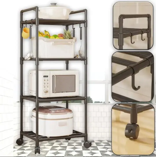 Полиця етажерка TVT-03 4 ярусів - Зображення 2