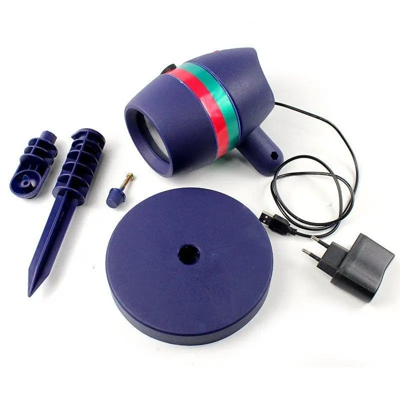 Вуличний новорічний лазерний проектор Star Shower Motion Laser Light - Зображення 2