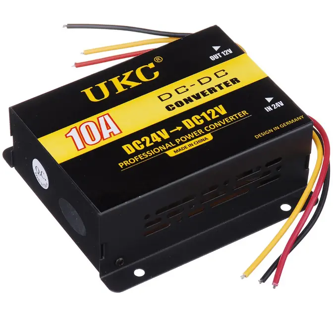 Перетворювач DC/DC 24v-12v 10A - Зображення 2