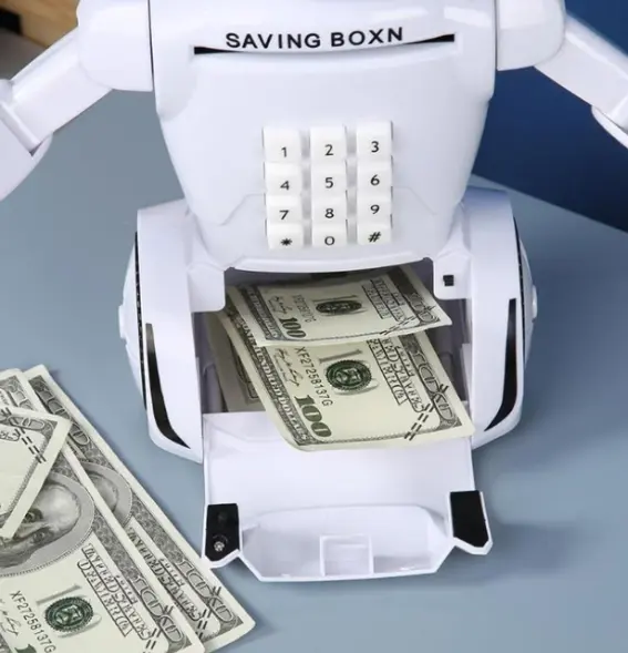 Банкомат музичний робот скарбничка Saving boxn - Зображення 3