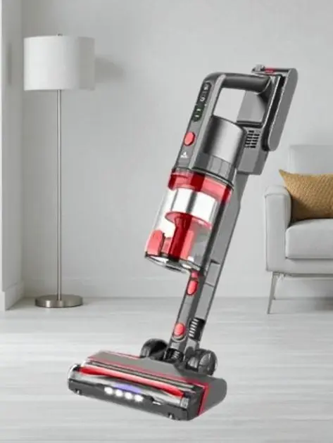 Вертикальний акумуляторний пилосос Rainberg 2500 Вт бездротовий, для прибирання, будинку - Зображення 3