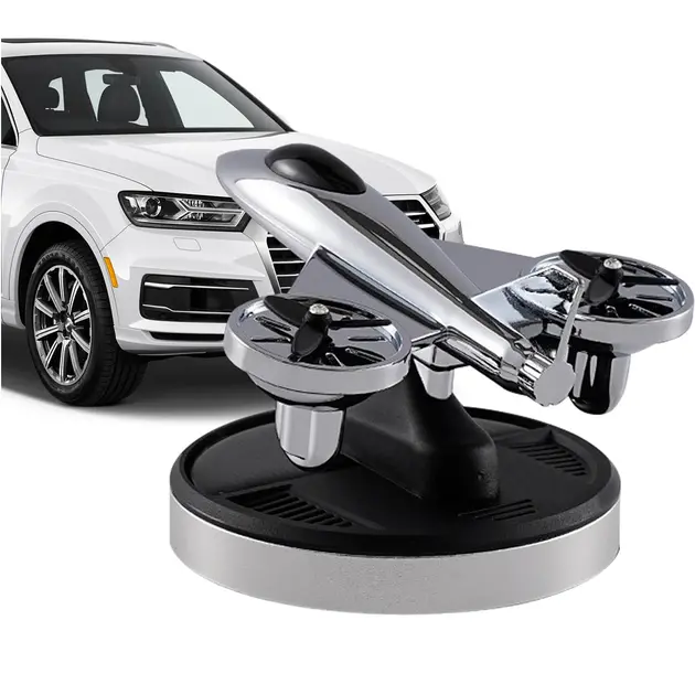 Ароматизатор на сонячних батареях у машину Літак винищувач з турбінами