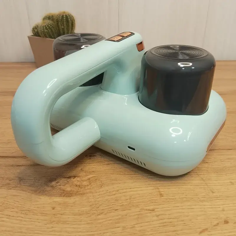 Білий Бездротовий розумний очисник від кліщів з ультрафіолетовою стерилізацією та HEPA-фільтром - Зображення 6