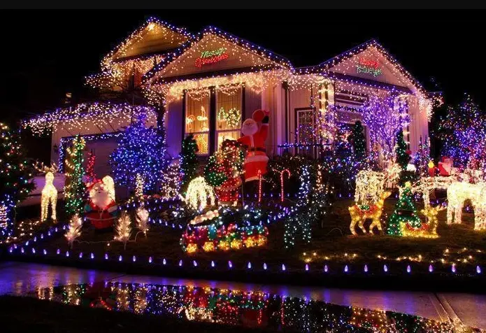 Гірлянда матова кулька 28LED 5м (флеш) 10мм, Новорічна бахрама, Світлодіодна гірлянда, Вулична гірлянда - Зображення 7