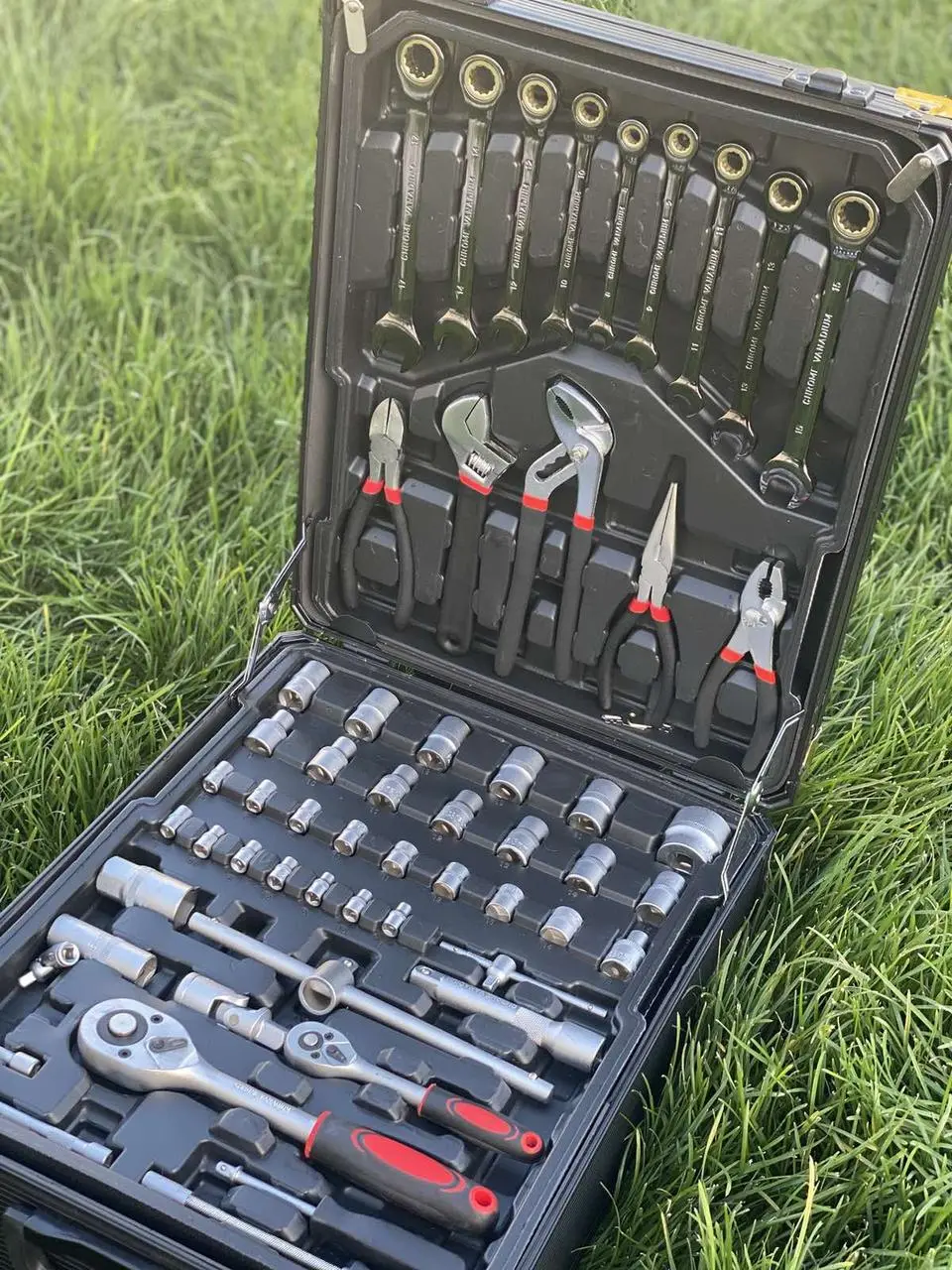 Великий Набір інструментів у валізі Rainberg 399 предметів, інструменти, набір інструментів - Зображення 9