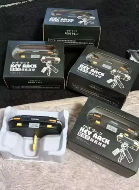 Настінний тримач для ключів Toyota AE86 Trueno з підсвічуванням фар - Зображення 8