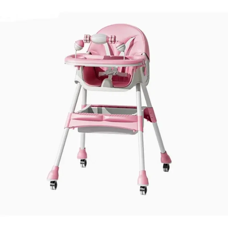 Дитячий стільчик-шезлонг для годування з регульованою спинкою та столиком 2в1 VEN-F005 - Зображення 2