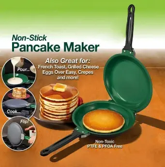 Двостороння сковорода для приготування млинців та панкейків Pancake Maker - Зображення 6