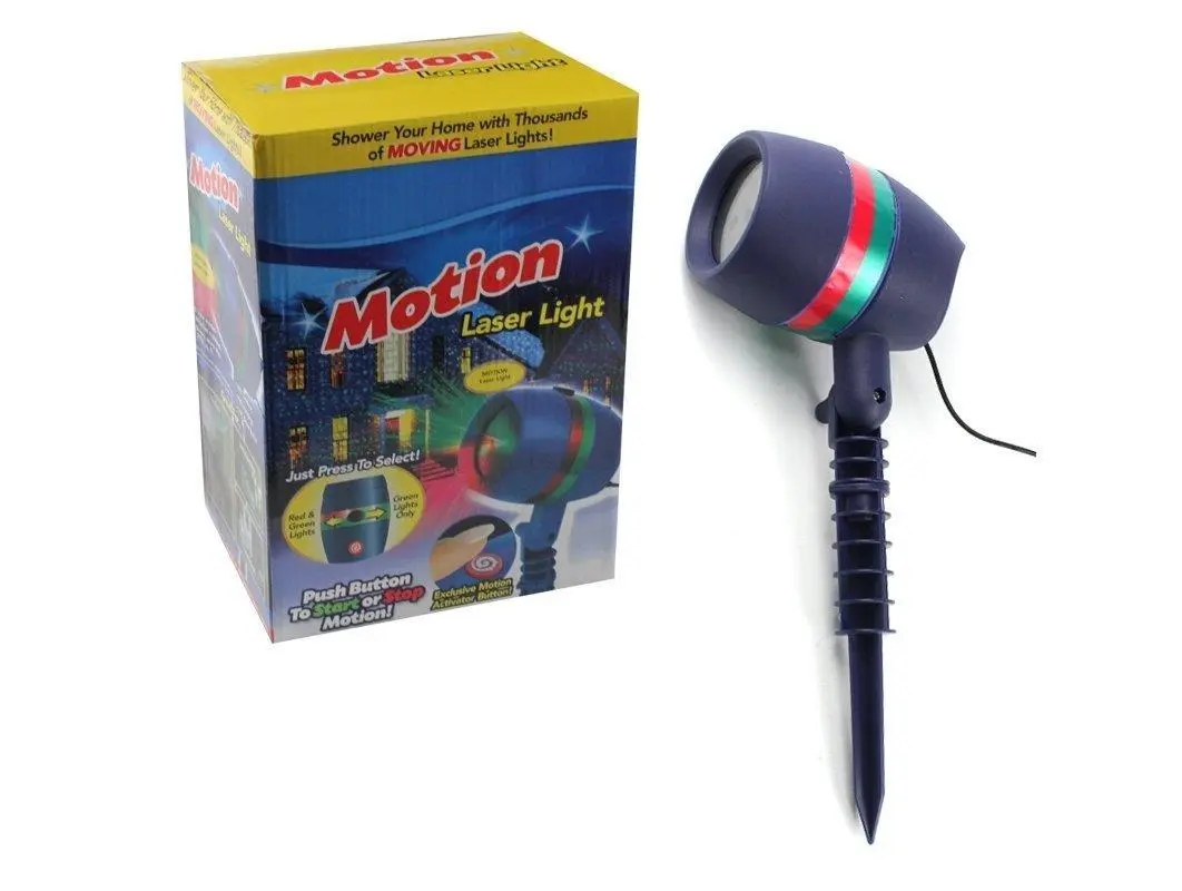 Вуличний новорічний лазерний проектор Star Shower Motion Laser Light - Зображення 6