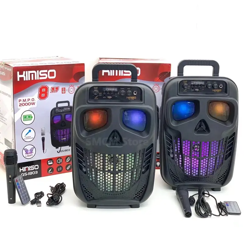 Колонка портативна акустична KIMISO QS-1803 BT Bluetooth колонка