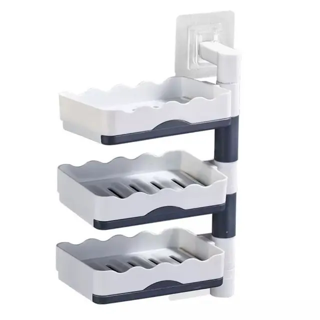 Настінний органайзер, що обертається, для мила на стіну - Зображення 5