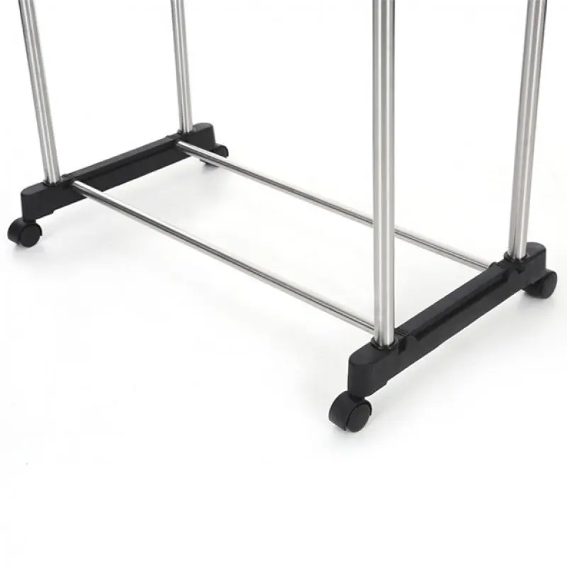 Телескопічна стійка для одягу - Double Pole Clothes Horse - Зображення 2