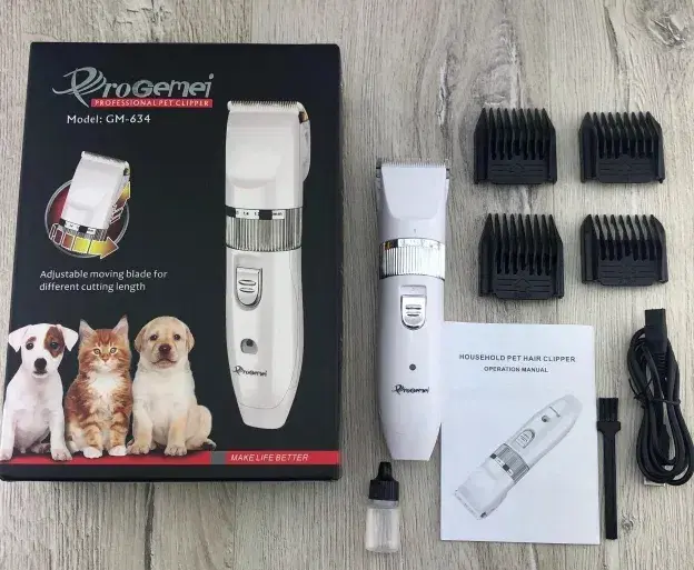 Машинка для стрижки тварин Gemei GM-634 - Зображення 5
