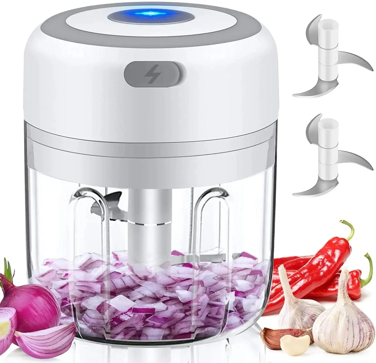 Портативний кухонний подрібнювач Release Hands One Click Garlic - Зображення 2