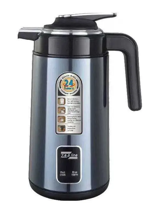 Бордо Електрочайник термос Zepline ZP-123-R 3л 2200 Вт - Зображення 3