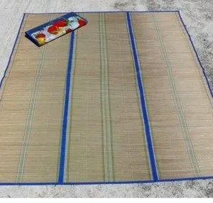 Підстилка пляжна з соломи 180 см x 150 пляжний килимок сумка, підстилка для пікніка