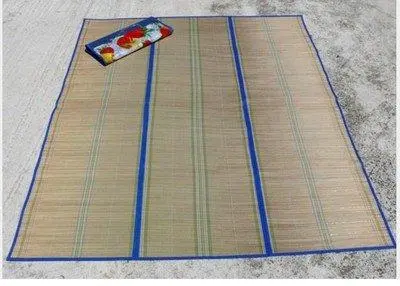 Підстилка пляжна з соломи 180 см x 150 пляжний килимок сумка, підстилка для пікніка