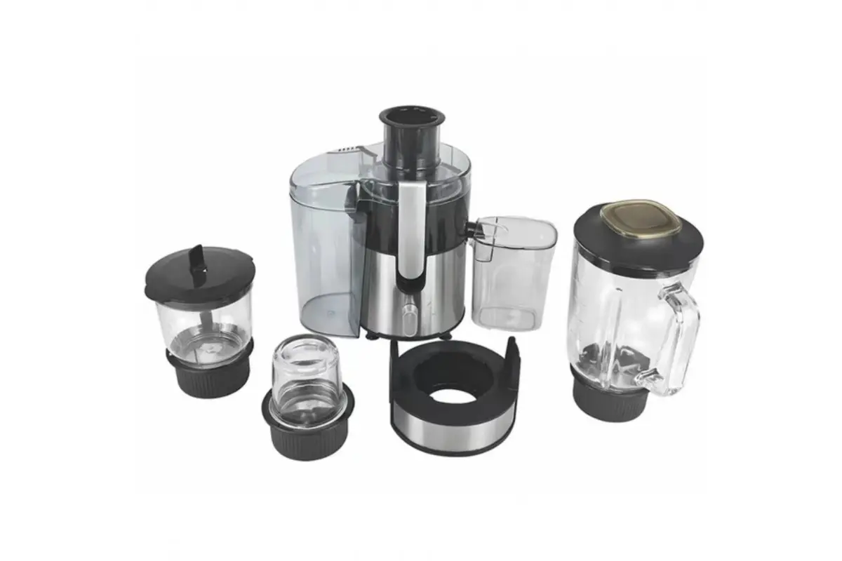 Кухонний комбайн 4 в 1 Top Kitchen TK00203 Соковитискач блендер кавомолка подрібнювач на 3200 Вт - Зображення 2