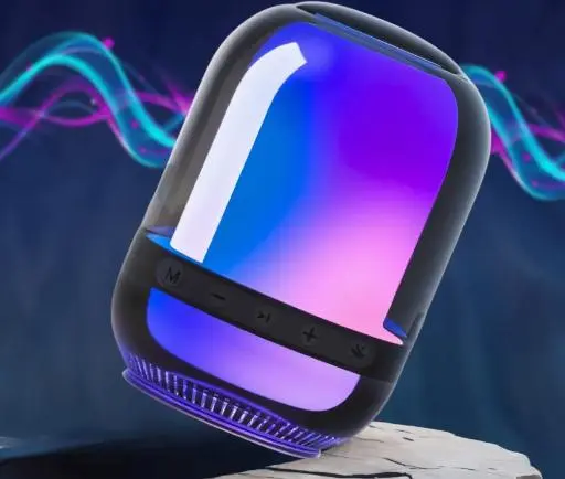 Бездротова колонка bluetooth з підсвічуванням M4 BT - Зображення 3