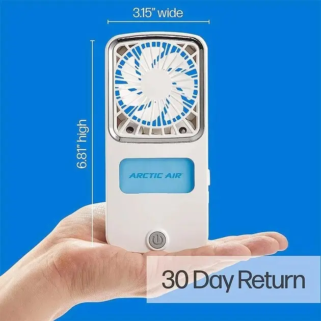Портативний ручний мінівентилятор Arctic Air Pocket Chill - Зображення 5