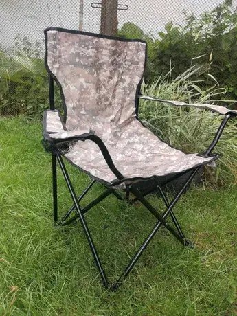 Складне крісло складане для пікніка та риболовлі "Павук" червоний - Зображення 9