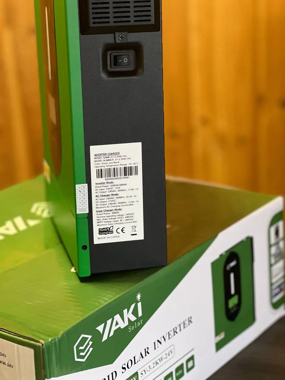 Гібридний інвертор yaki SY-3.2KW-24V - Зображення 4