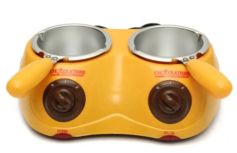 Електричний набір для фондю з двома чашами Chocolatiere - Зображення 3