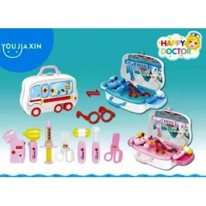 Ігровий набір Доктор HAPPY DOCTOR (Синій) Валіза на колесах