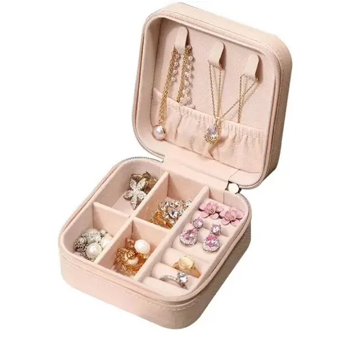 Органайзер-скринька для прикрас Рожевий - Зображення 6