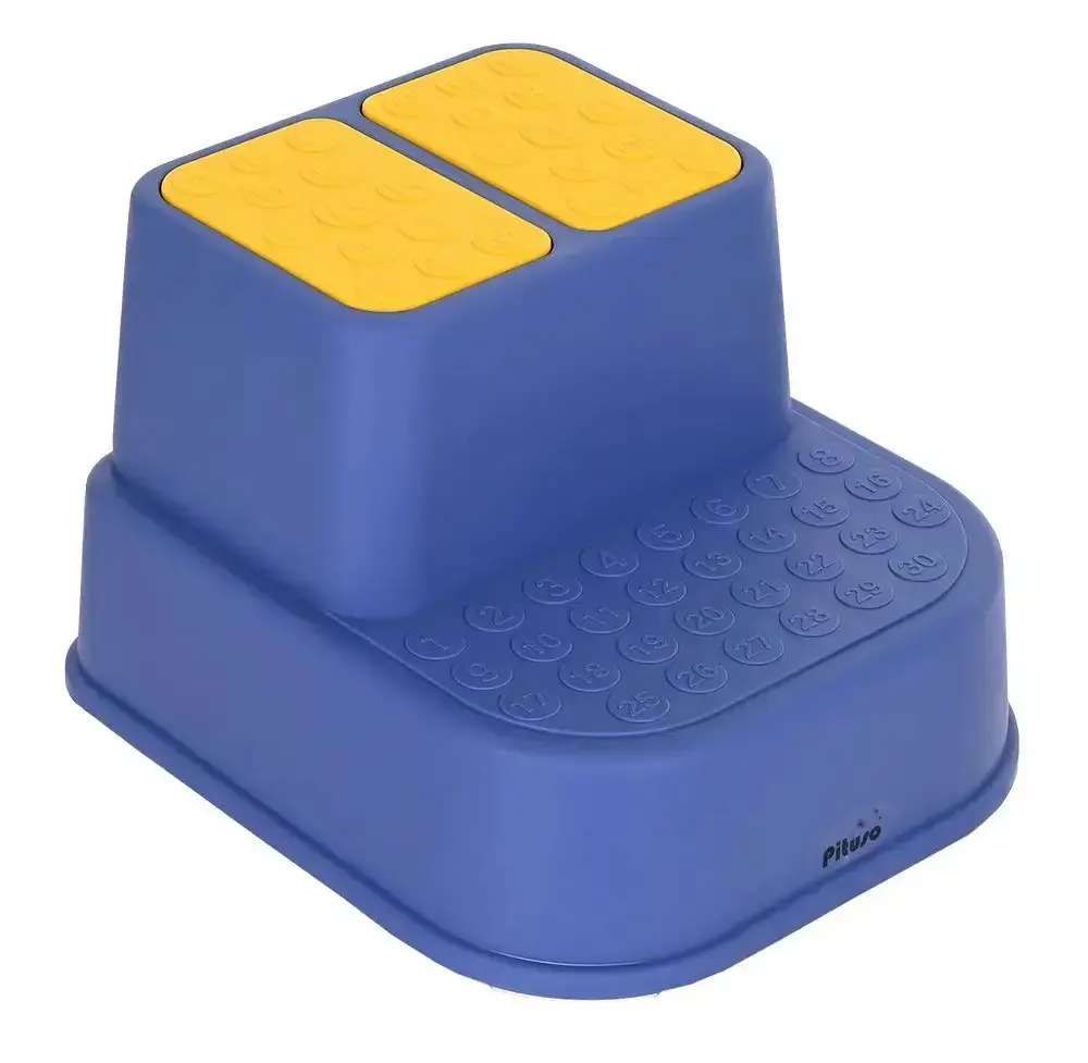 Двоступінчаста підставка для ніг у ванну кімнату, з антиковзким покриттям - Зображення 6