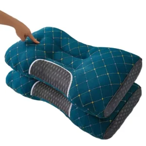 Ортопедична подушка для сну з ефектом пам’яті, 48х74см Зелена