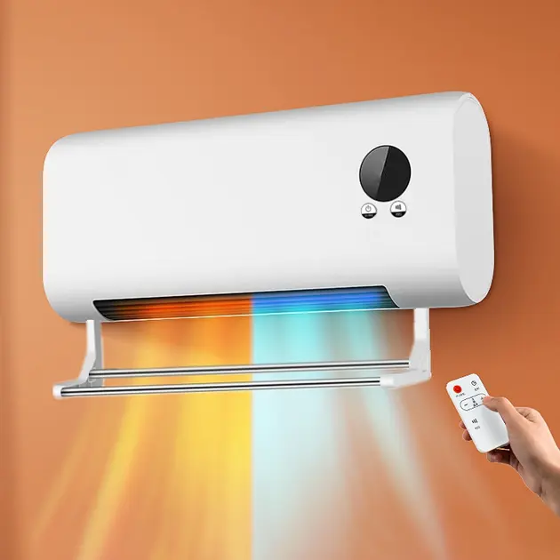 Обігрівач настінний SOKANY SK-18036 2000 Вт з пультом та сушаркою