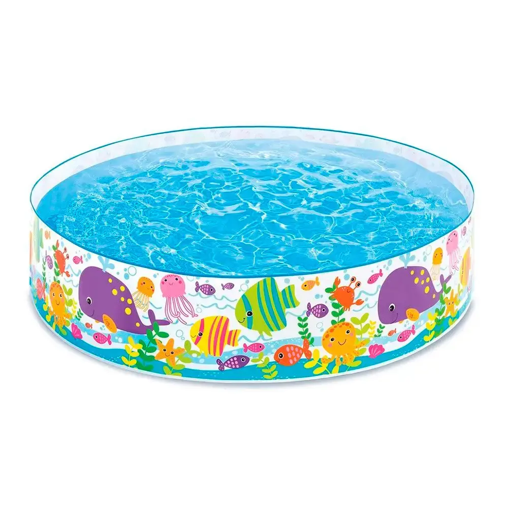 Басейн дитячий каркасний Intex 183 х 38 см Підводний світ - Зображення 2