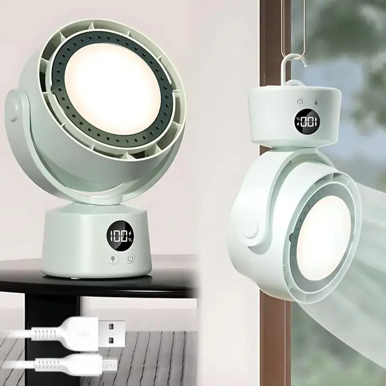 Вентилятор-кондиціонер побутовий міні-охолоджувач / Підвісний LY-935 - Зображення 2