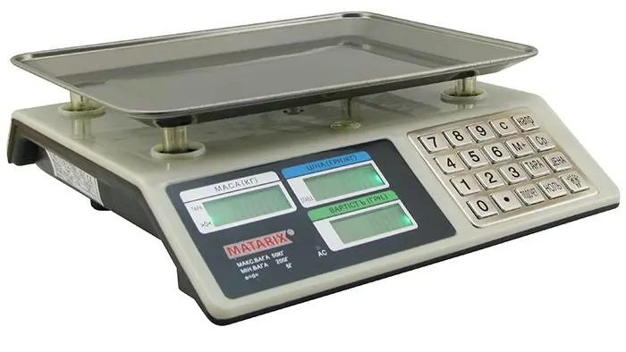 Ваги торговельні електронні Matarix MX-414 S MB - Зображення 5