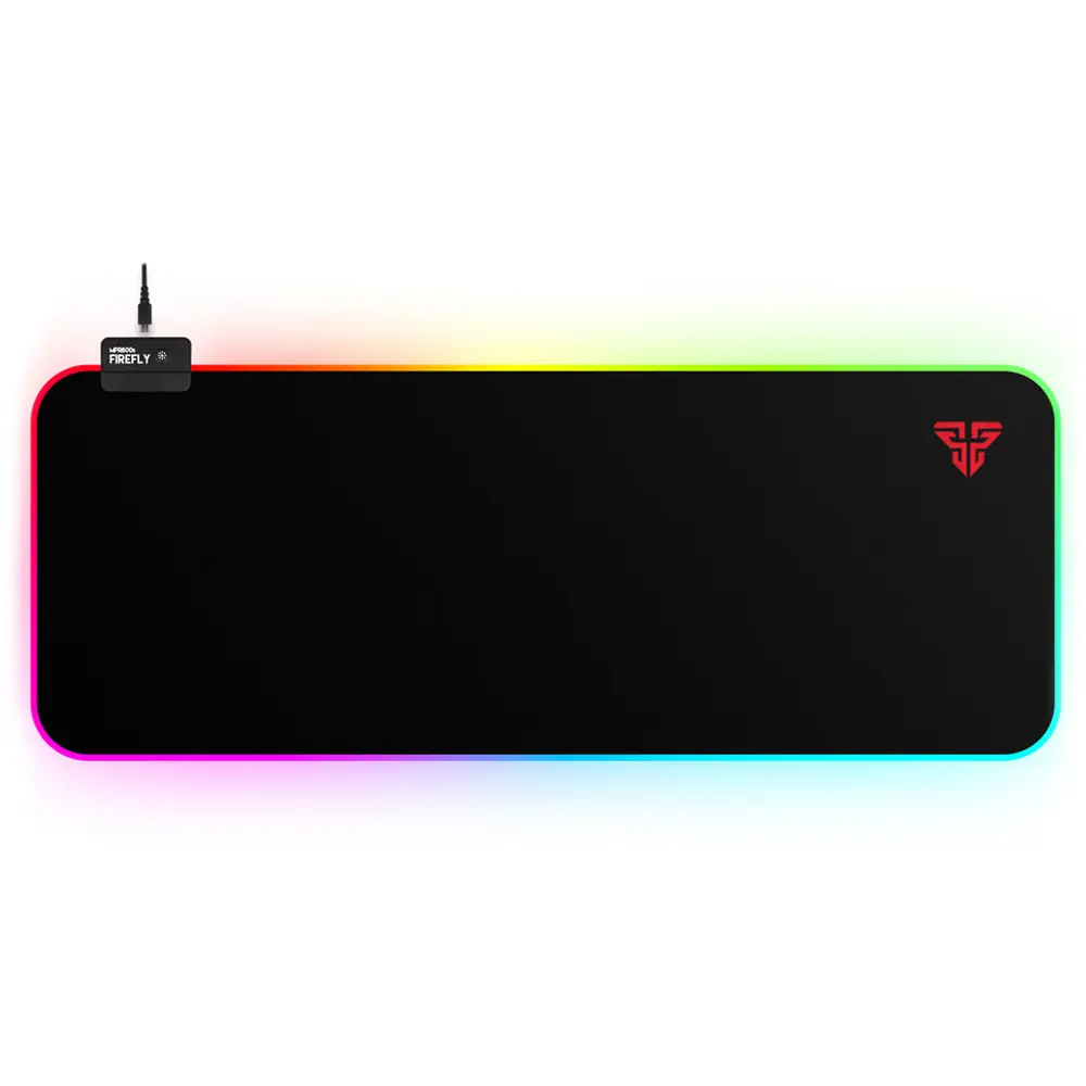 Ігрова поверхня з підсвічуванням, килимок для мишки з підсвічуванням Fantech MPR800s RGB Black 80x30см - Зображення 2