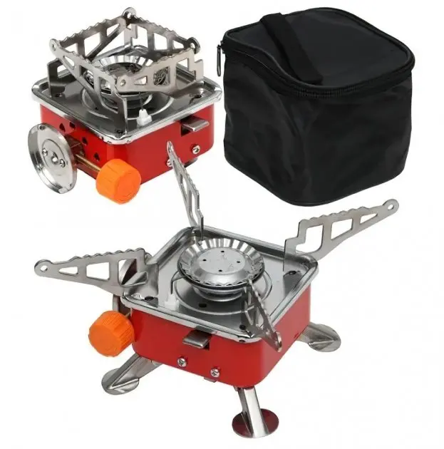 Портативна газова плитка Portable Card Type Stove K-202 - Зображення 7