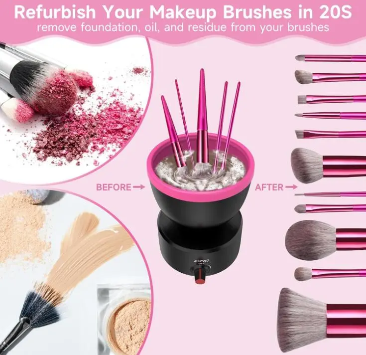 Електро очищувач для пензликів, силіконовий автоматичний очищувач AND 1-45 - Зображення 4