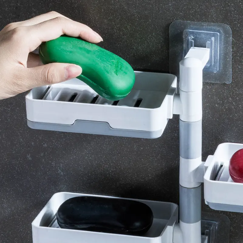 Настінний органайзер, що обертається, для мила на стіну - Зображення 3